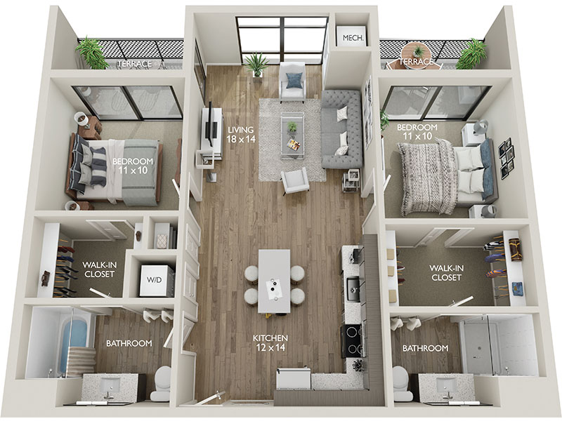 Two Bedroom
