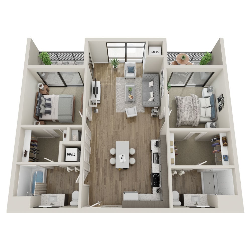 2 bedroom apartment for rent