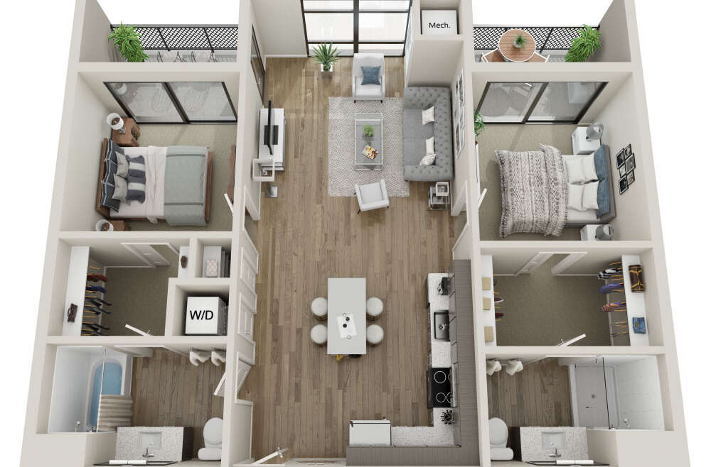 2 bedroom apartment for rent
