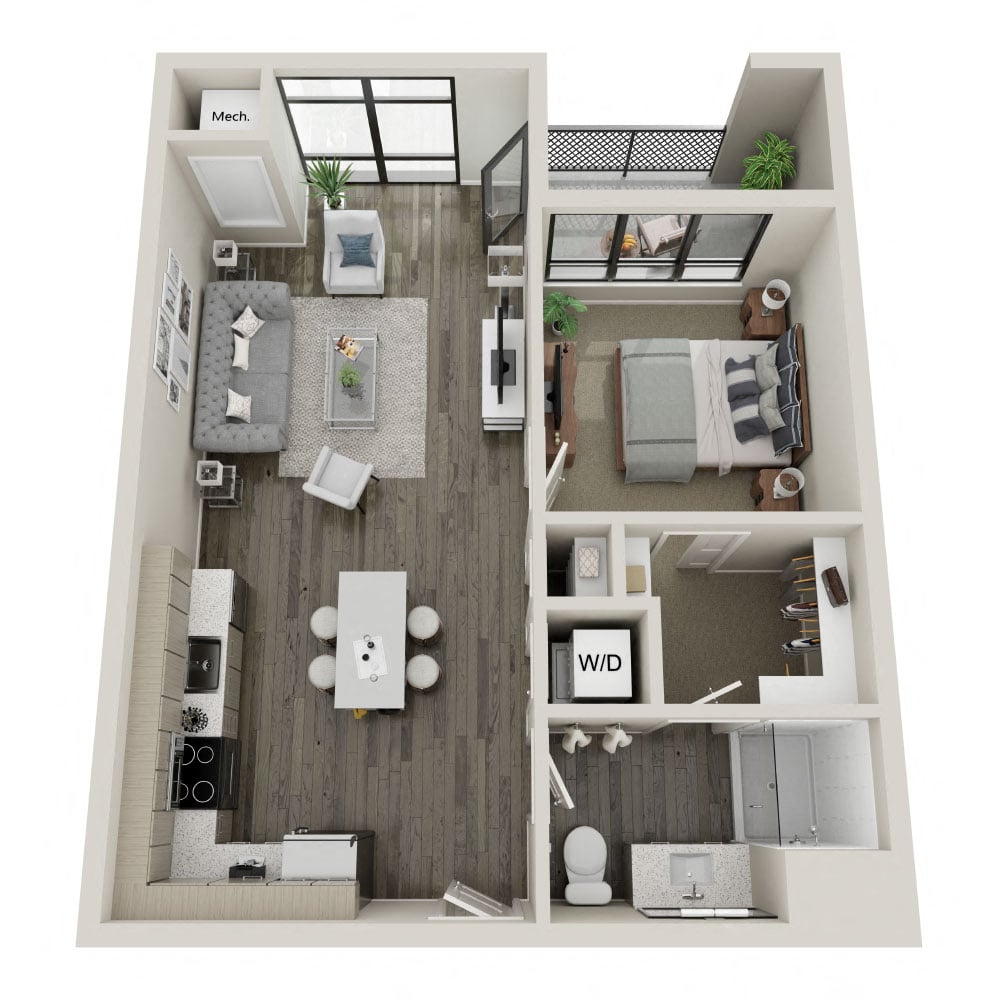 1 bedroom apartment for rent